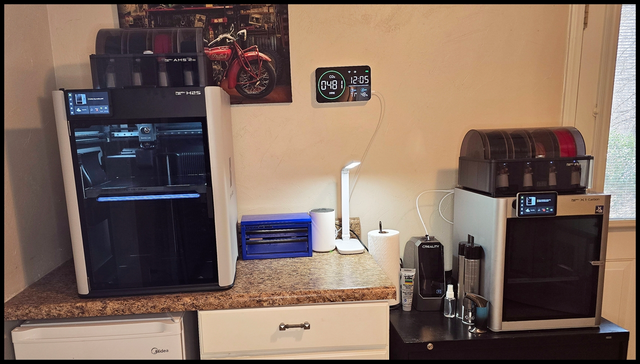 Ridge Runner Gear 3D printer station used for prototyping and production